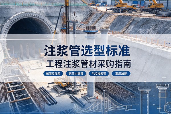 成县注浆管选型标准