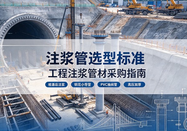 成县注浆管选型标准